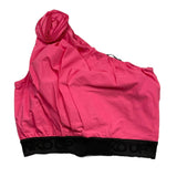 Pinko One-Shoulder-Top Einfarbig Rosa Für Mädchen