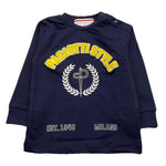 CESARE PACIOTTI shirt girocollo tinta unita con logo Blu per Bambino TSP05307B BLU CESARE PACIOTTI 