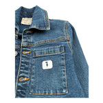 Trussardi Giubbino In Denim Tinta Unita per Bambino TBP26103GC BLU TRUSSARDI 