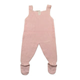 Wedoble Tutina Giromanica Tinta Unita per Neonata V2403310A ROSA WEDOBLE 