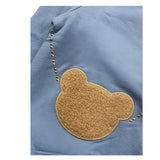 LIU JO felpa tinta unita con cappuccio e stampa Azzurro per Bambina KF4059XXX AZZURRO LIU JO 