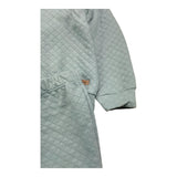 CALAMARO completo 2pz felpa-pantalone tinta unita con cappuccio Azzurro per Neonato 11035 AZZURRO CALAMARO 