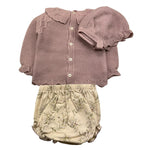MAC ILUSIO'N completo 3 pezzi maglia-cappello-culotte Rosa per Neonata 9432 ROSA MAC ILUSIO'N 