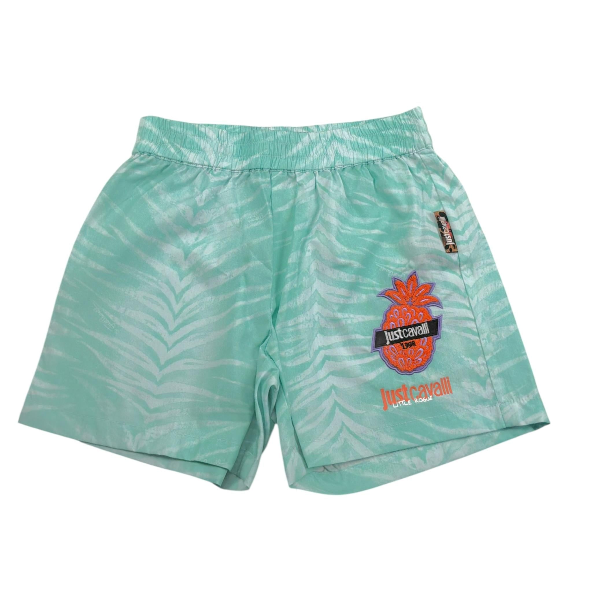 camicia tinta unita con stampa JGP6074CE VERDE ACQUA TRUSSARDI 