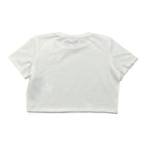 Please T-Shirt Tinta Unita con Applicazioni per Bambina MB23032G73 BIANCO PLEASE 