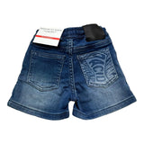Cesare Paciotti Bermuda In Denim Tinta Unita con Elastico In Vita per Neonato BMP5101BN BLU CESARE PACIOTTI 