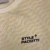 CESARE PACIOTTI shirt tinta unita girocollo logata Panna per Bambino TSP5314J PANNA CESARE PACIOTTI 