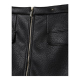 ELISABETTA FRANCHI gonna tinta unita in ecopelle Nero per Bambina EFG169 NERO ELISABETTA FRANCHI 