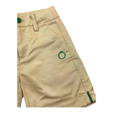 Trussardi Bermuda Einfarbig mit verstellbarer Taille Beige für Neugeborene