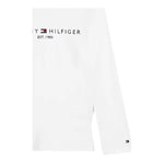 TOMMY HILFIGER shirt girocollo tinta unita con stampa in contrasto Bianco per Bambino KS0KS00202 BIANCO TOMMY HILFIGER 