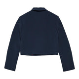Max&amp;Co. Schlichte blaue Knopfjacke für Mädchen