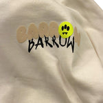 BARROW KIDS felpa tinta unita con cappuccio e stampa Beige per Bambina F4BKJGHS143 BEIGE BARROW KIDS 