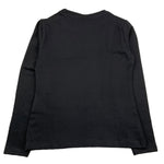 MARC ELLIS shirt girocollo tinta unita con stampa logo Nero per Bambina JMJTS00265 NERO MARC ELLIS 