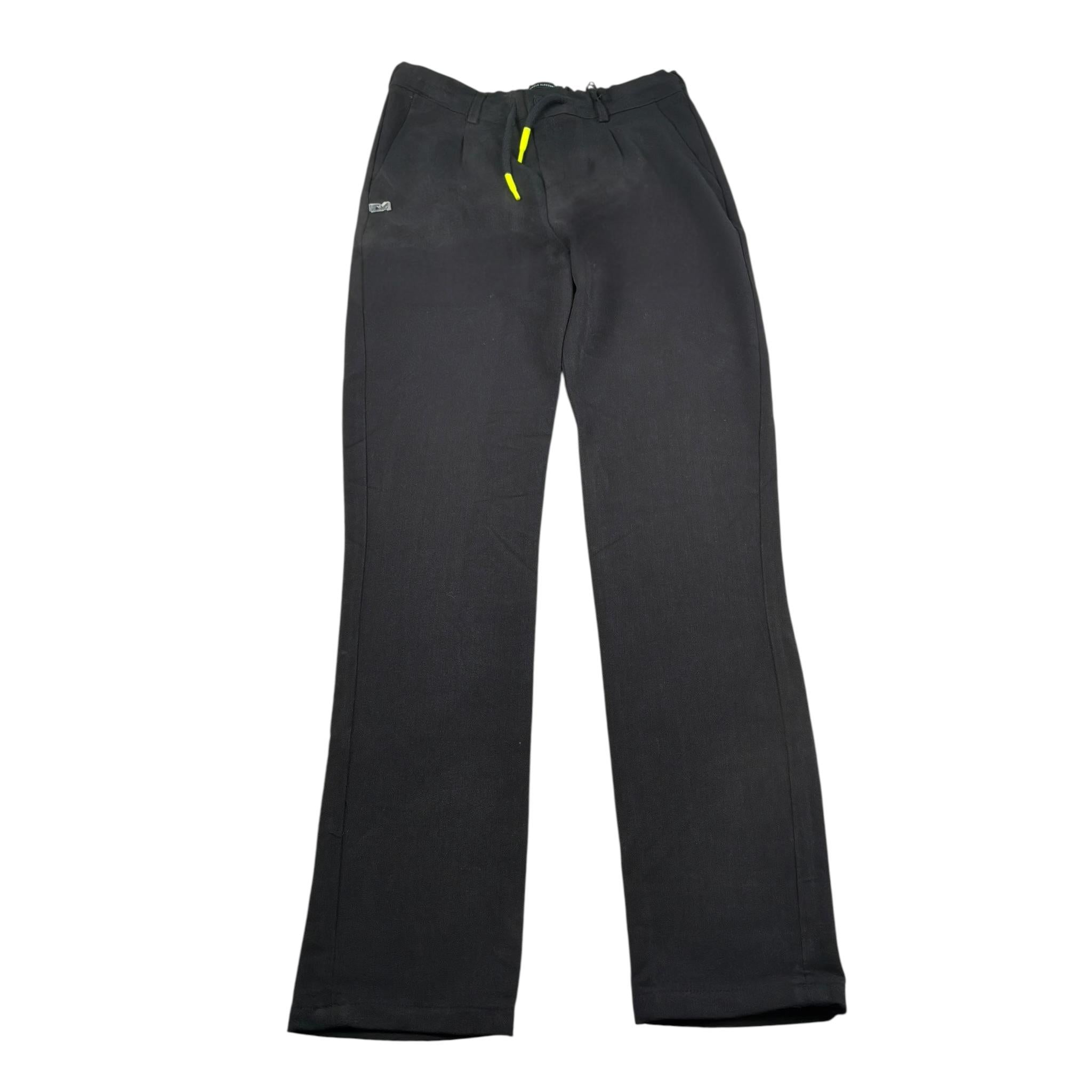 Daniele Alessandrini Pantalone tinta unita con Elastico In Vita Nero per Bambino 1231P1211 NERO DANIELE ALESSANDRINI 