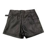 TO be too short tinta unita in ecopelle Nero per Bambina TFBF24P611 NERO TO be too 