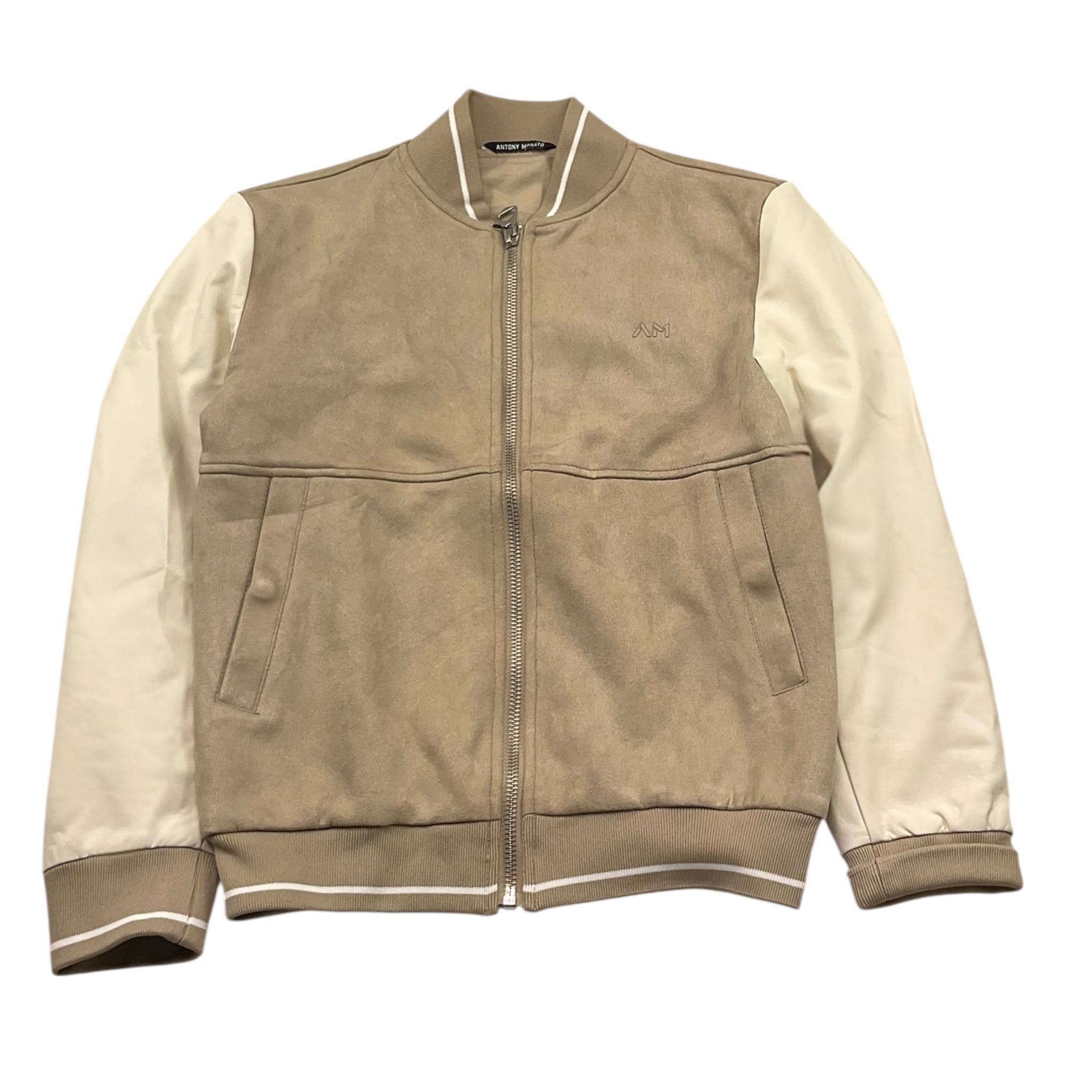 Antony Morato giubbino con Zip Tinta Unita con Maniche In Contrasto per Bambino MKFL00515 BEIGE ANTONY MORATO 