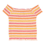 Chicco T-Shirt Multicolor Streifenmuster für Mädchen