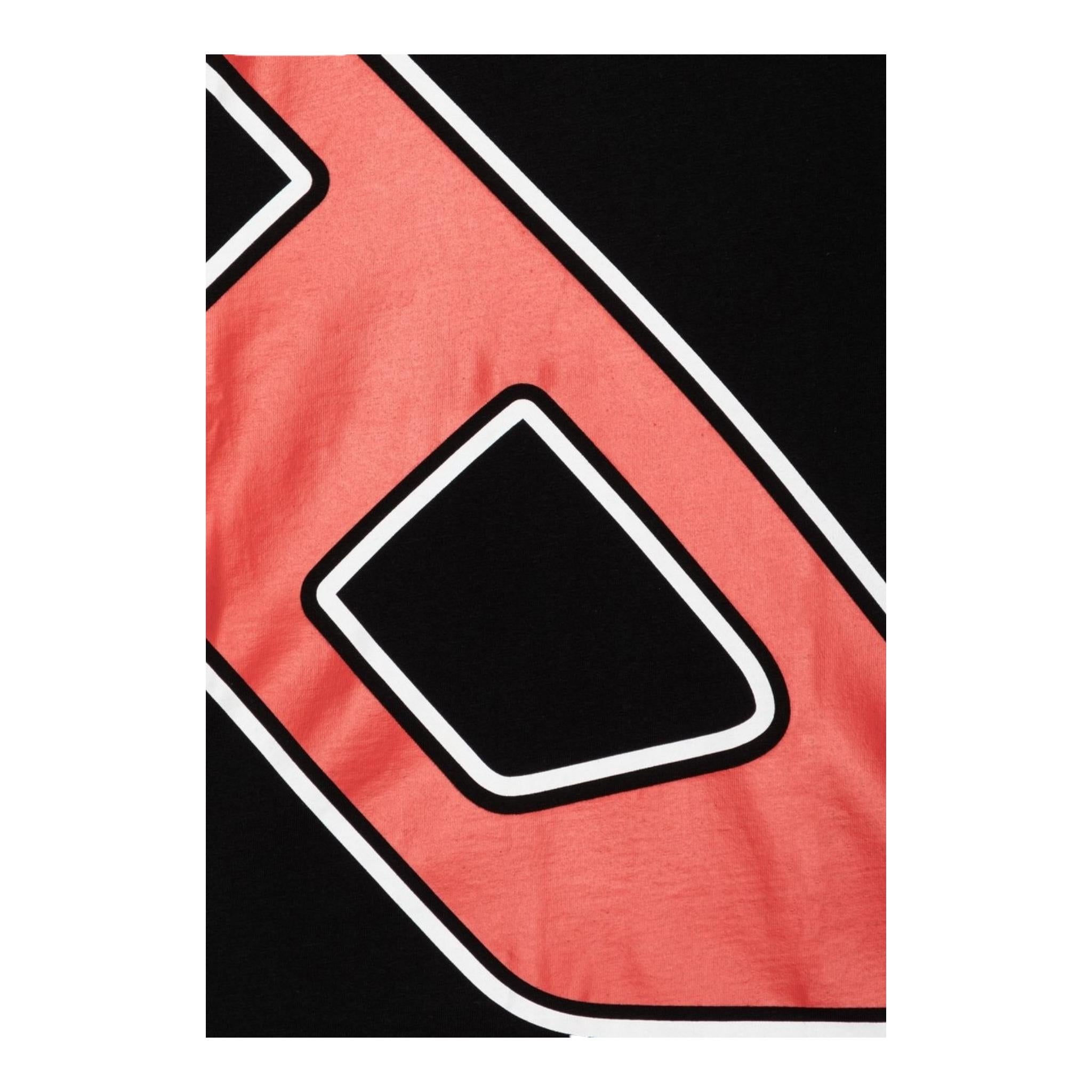 Diesel T-Shirt Girocollo Tinta Unita con Stampa per Bambino J01905 NERO DIESEL 