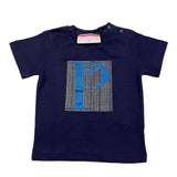 Cesare Paciotti Schlichtes T-Shirt mit weißem Logo für Neugeborene