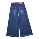 JOHN RICHMOND jeans tinta unita modello palazzo Blu per Bambina RGA25023JE BLU JOHN RICHMOND 
