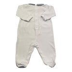 Lalalu' Tutina Manica Lunga Tinta Unita per Neonato TJL03P BIANCO LALALU' 