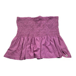 Please Top Tinta Unita con Logo per Bambina M025030G72 ROSA PLEASE 