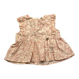 Wedoble Abit Armloch, einfarbig, mit rosa Aufdruck für Baby Mädchen
