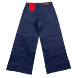 Max&amp;Co. Jeans Einfarbig Palazzo Modell Mit 5 Taschen Blau Für Mädchen
