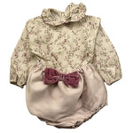 LA STUPENDERIA completo 2 pezzi camicia-culotte Rosa per Neonata CBCT04 ROSA LA STUPENDERIA 