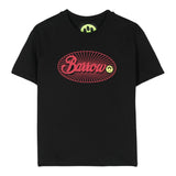 BARROW KIDS t-shirt gircollo tinta unita con logo Nero per Bambino F4BKJUTH030 NERO BARROW KIDS 