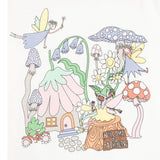 Stella Mccartney T-Shirt Girocollo Tinta Unita con Stampa per Bambina TW8A11 BIANCO STELLA McCARTNEY 