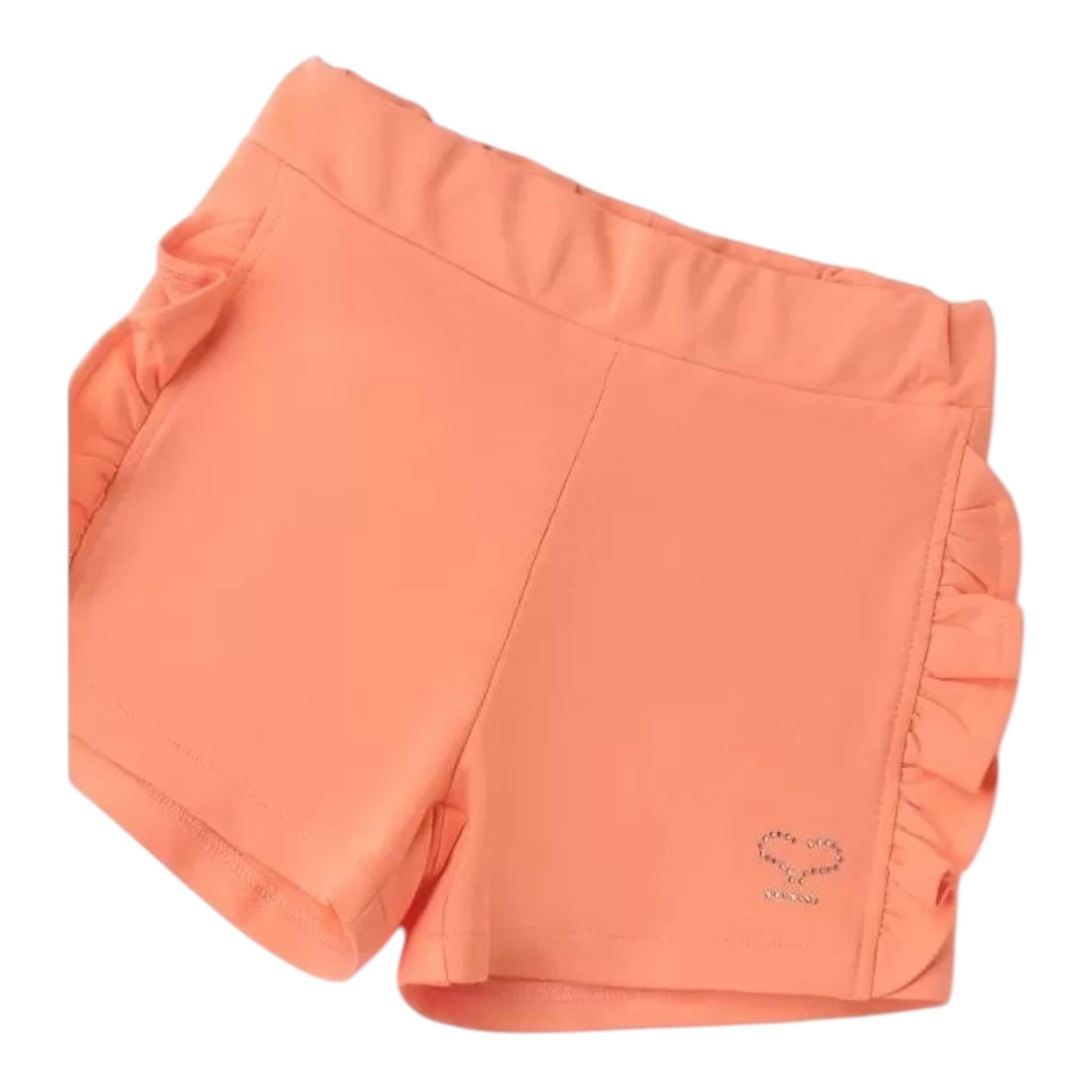 Sarabanda Short Tinta Unita con Elastico In Vita per Neonata 0B330XN PESCA SARABANDA 