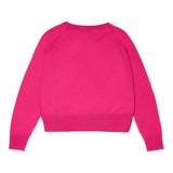 MAX&Co. maglia tinta unita girocollo con cuore Fuxia per Bambina MX00303 FUXIA MAX&Co. 