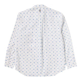 Dondup Einfarbiges Langarmshirt mit weißem Muster für Neugeborene