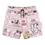 Marc Jacobs Short Tinta Unita con Stampa Topolino per Bambina W60488 ROSA MARC JACOBS 