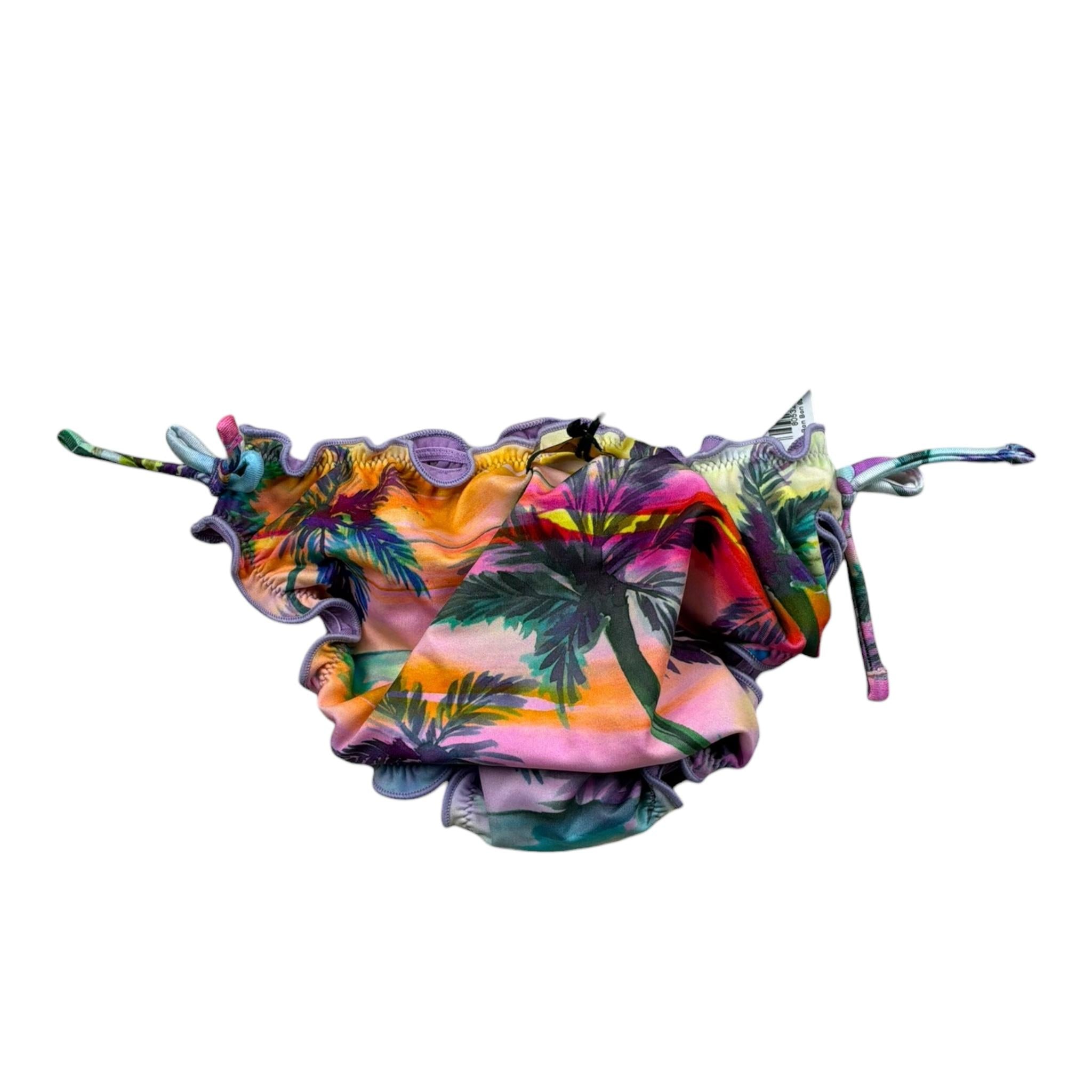 F**K Costume Modello Slip Tinta Unita con Fantasia per Bambina FJ240030X03 VIOLA F**K 