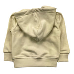 TRUSSARDI felpa con zip e cappuccio tinta unita Avorio per Neonato TIA25171 AVORIO TRUSSARDI 