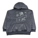 John Richmond Felpa Chiusa con Cappuccio Tinta Unita per Bambino RBP26177FE GRIGIO JOHN RICHMOND 