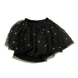 LIU JO gonna tinta unita fantasia floreale Nero per Bambina KF4104 NERO LIU JO 