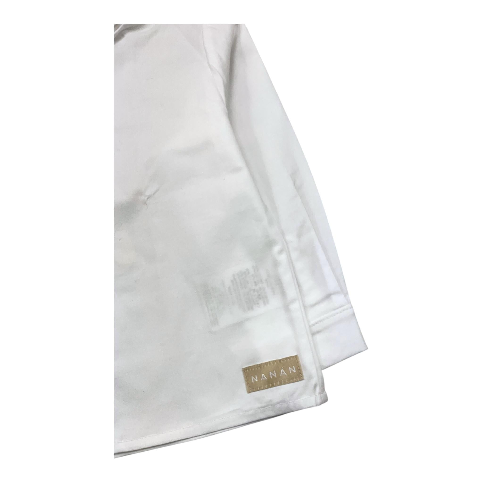 NANAN camicia manica lunga tinta unita Bianco per Neonato I24545 BIANCO NANAN 