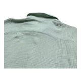 Saint Barth Camicia Mezza Manica Tinta Unita per Bambino 00861LL VERDE SAINT BARTH 