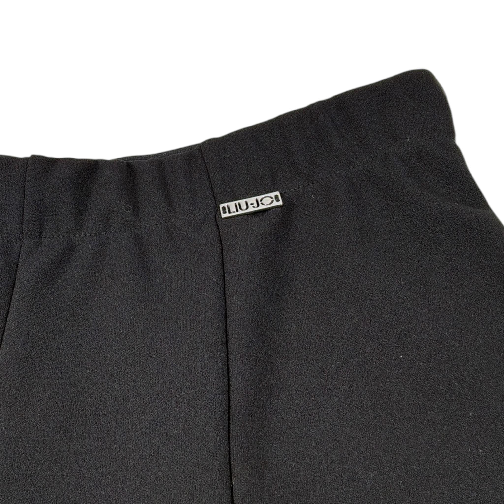 Liu Jo Pantalone Modello A Zampa tinta unita Nero per Bambina GA4046 NERO LIU JO 