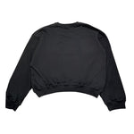 GAELLE felpa chiusa girocollo tinta unita cn stampa logo Nero per Bambina 2741F00318X NERO GAELLE 