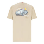 Saint Barth T-Shirt Girocollo Tinta Unita con Stampa per Bambino TSH000105355 BEIGE SAINT BARTH 