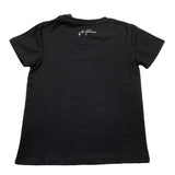 JOHN RICHMOND t-shirt girocollo tinta unita con stampa Nero per Neonata RGA24055TSN NERO JOHN RICHMOND 