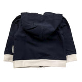Bikkembergs Felpa con Zip E Cappuccio Tinta Unita per Neonato BK1759 BLU BiKKEMBERGS 