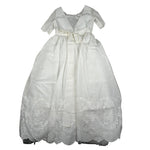 Raffaella Abito Cerimonia Tinta Unita Mezza Manica per Bambina URSULA BIANCO RAFFAELLA 