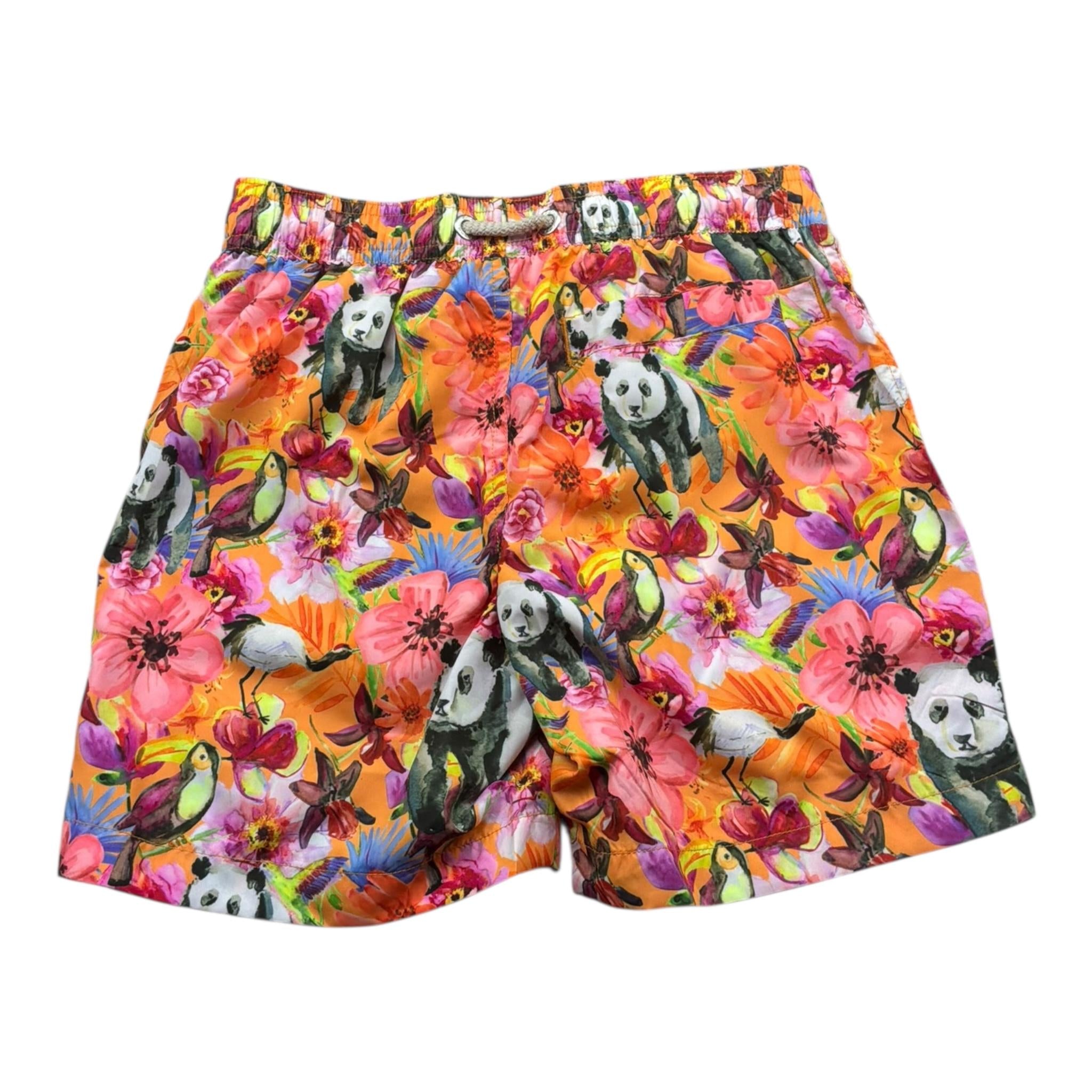 F**K Costume Modello Bermuda Tinta Unita con Fantasia per Bambino FJ25J03BA30X17 ARANCIONE F**K 