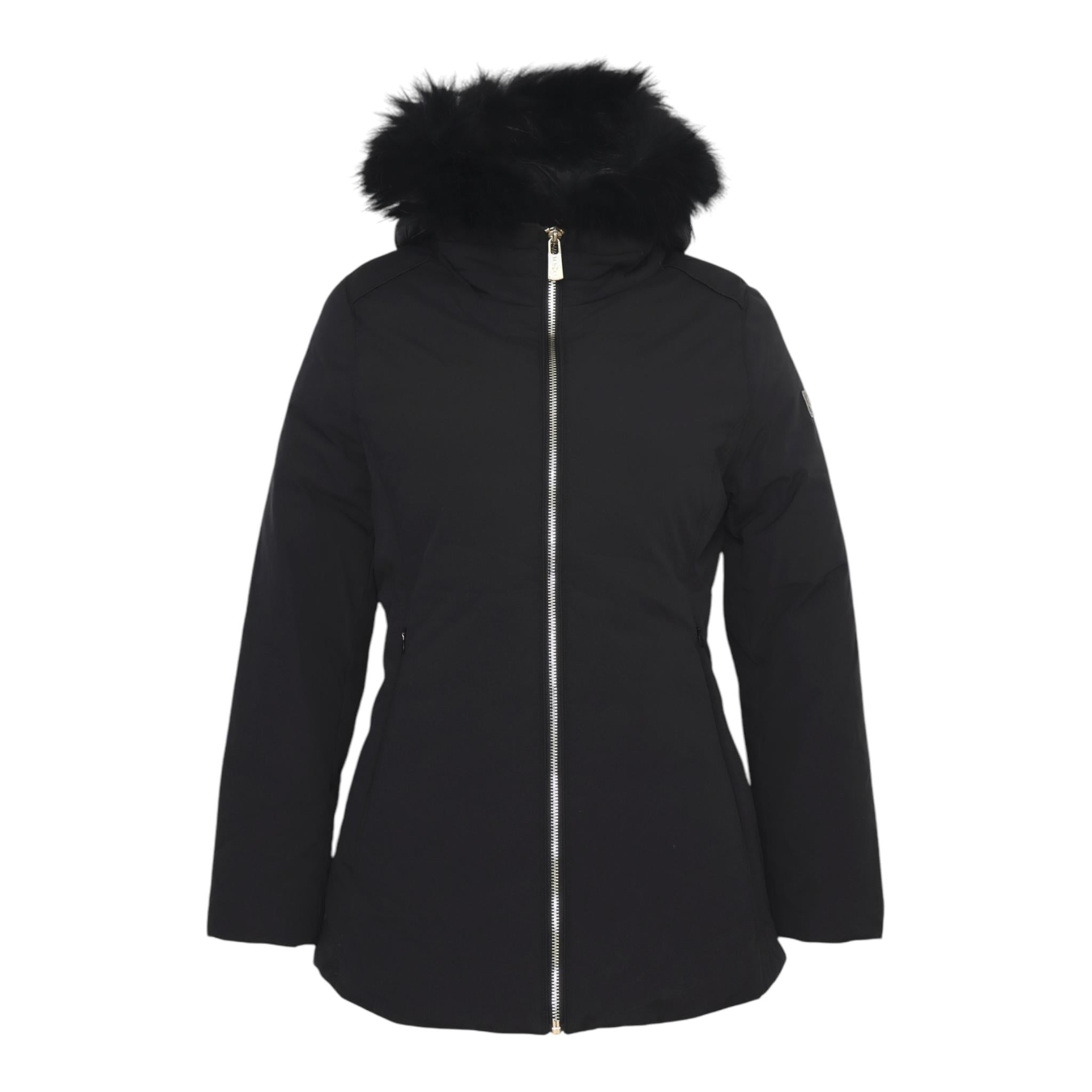 YES ZEE giubbino tinta unita con zip e cappuccio Nero per Bambina 3082 NERO YES ZEE 