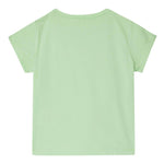 Liu Jo T-Shirt Girocollo Tinta Unita con Brillantini per Neonata KA5081NX VERDE LIU JO 